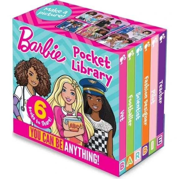 Barbie Pocket Library - Billedbøger til de mindste