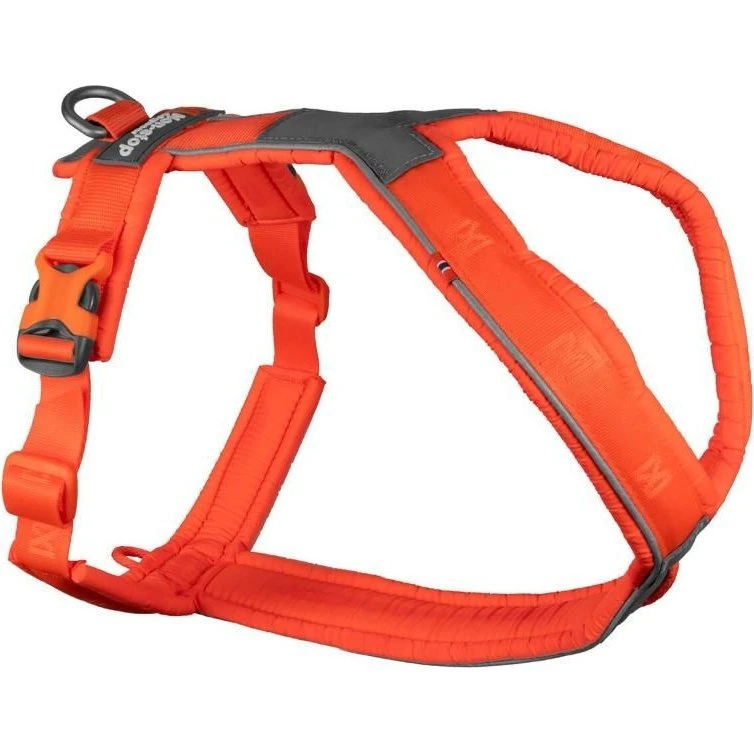 Non-Stop Dogwear Line 5.0 Hundesele - Orange - Størrelse 5