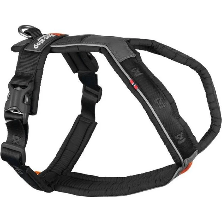 Non-Stop Dogwear Line 5.0 Hundesele - Sort - Størrelse 4