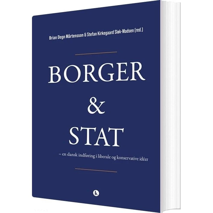 Borger & Stat – Brian Degn Mårtensson (hæftet bog)
