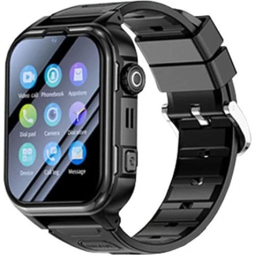 Yesido IO37 Børne Smartwatch 4G med GPS, Videoopkald & SOS - Sort