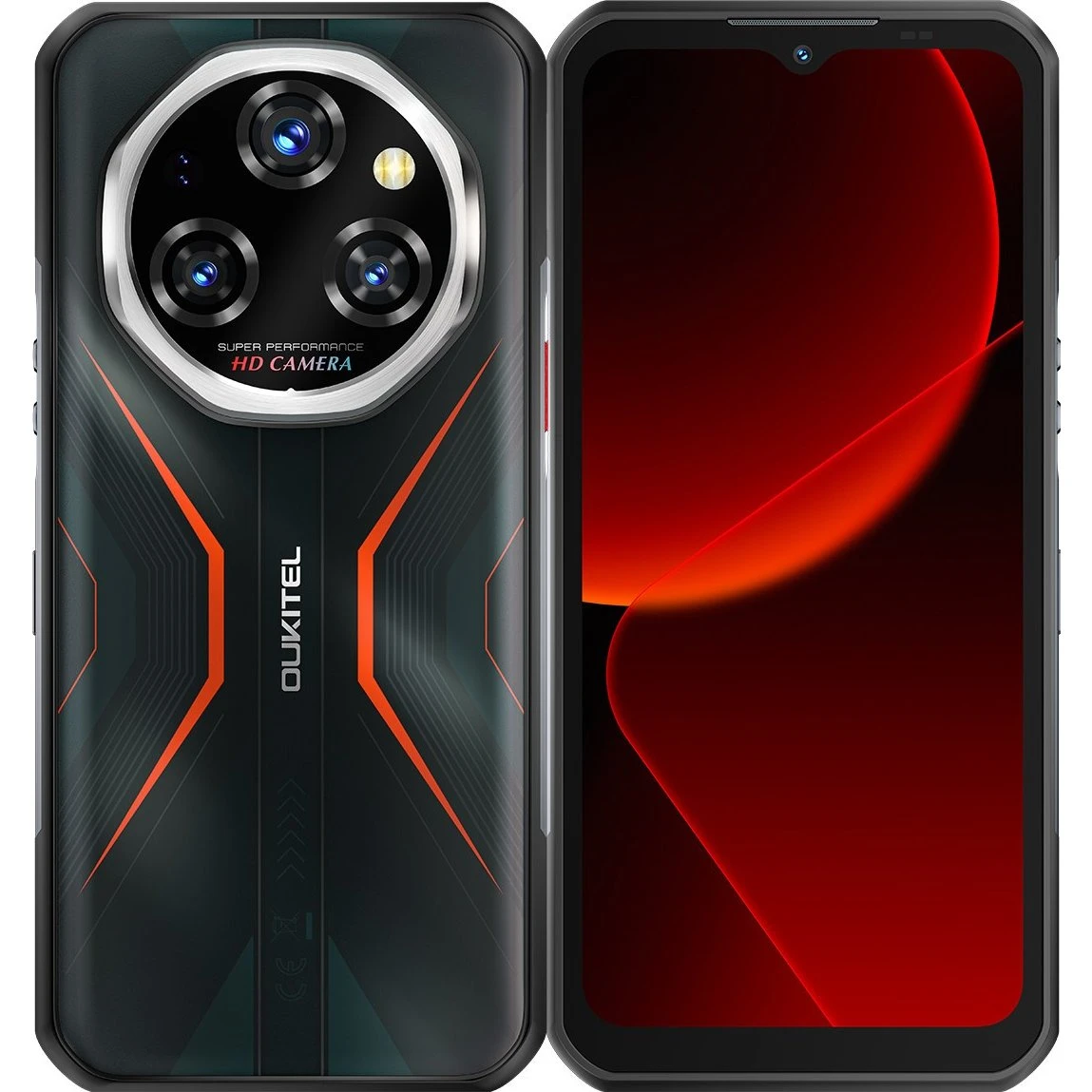 Oukitel WP55 5G Smartphone - 6.6" 12GB RAM 256GB - Orange