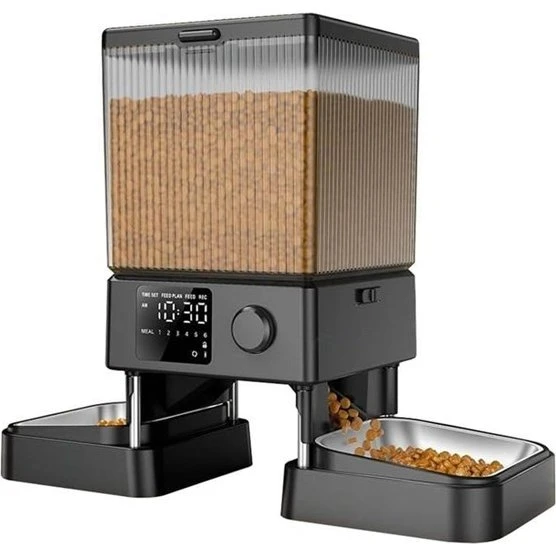 Oneisall Dual Automatic Pet Food Dispenser PFD 002