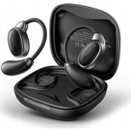 Vention BT 5.4 Open Ear Earbuds med opladningsetui - Sort