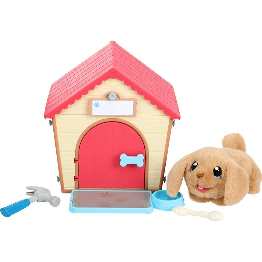 Little Live Pets Hundehvalp med Hundehus Legesæt