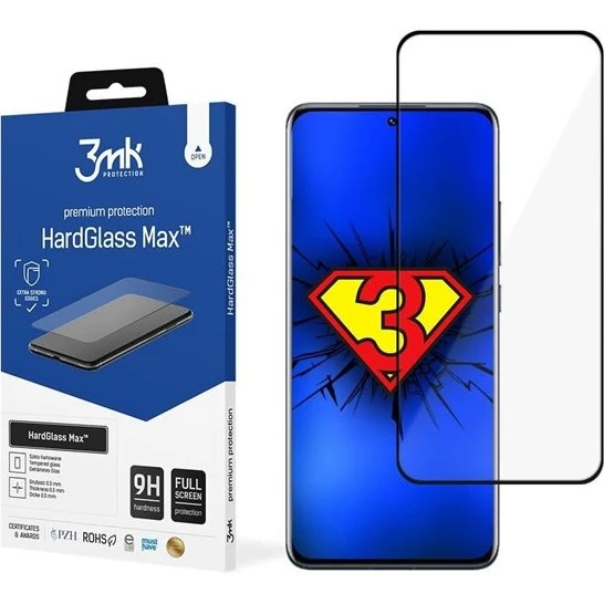 3mk HardGlass Max 9H Skærmbeskytter til Xiaomi 12 / 12X
