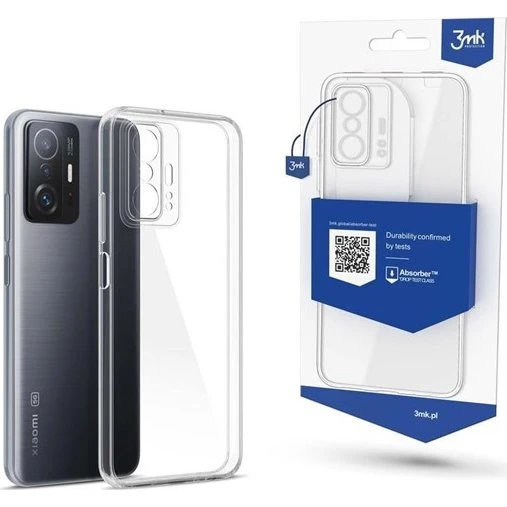 3MK Clear Case til Xiaomi 11T / 11T Pro - Transparent
