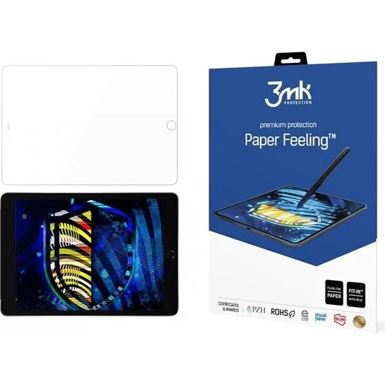 3MK Paper Feeling skærmbeskytter til iPad 10.2" (8. & 9. gen) - 2 stk.