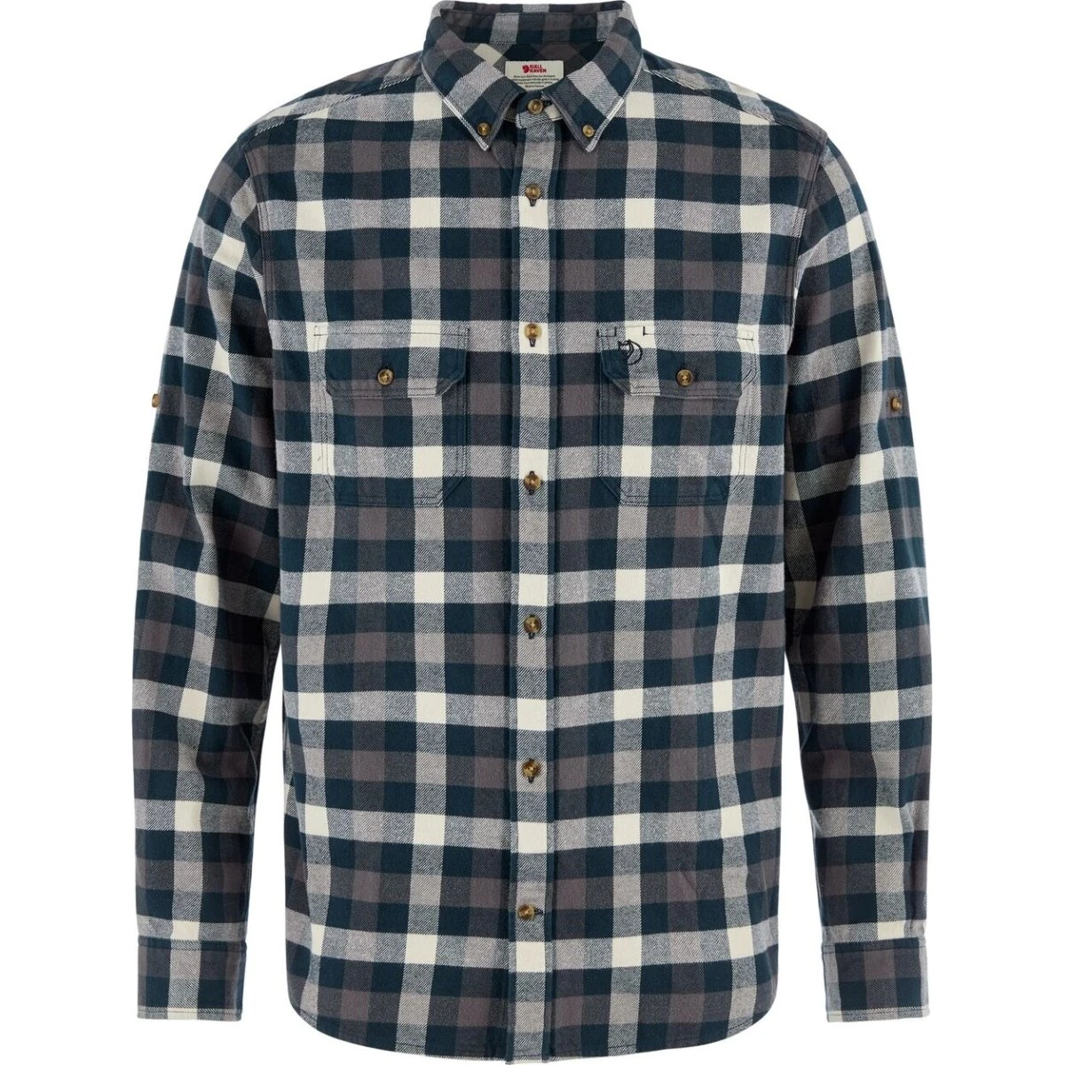 Fjällräven Skog Relaxed Shirt - Dark Navy/Chalk White - 2XL