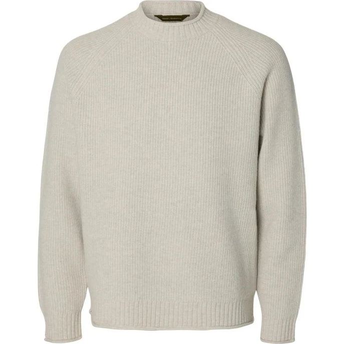 SLMDOMESTIC LS KNIT CREW NECK