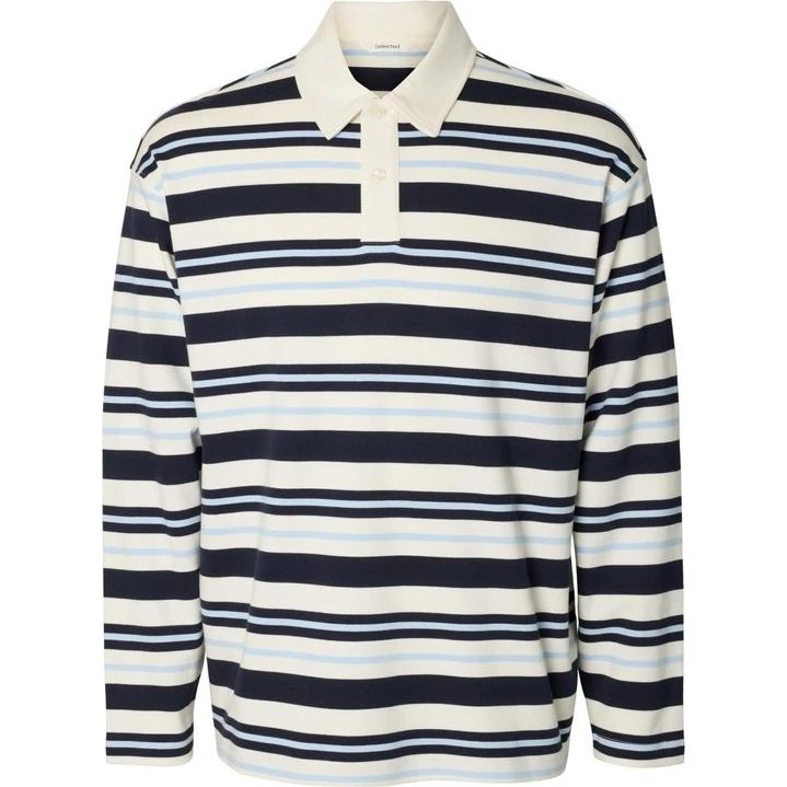 SLMRELAXJACK Stripe LS Polo