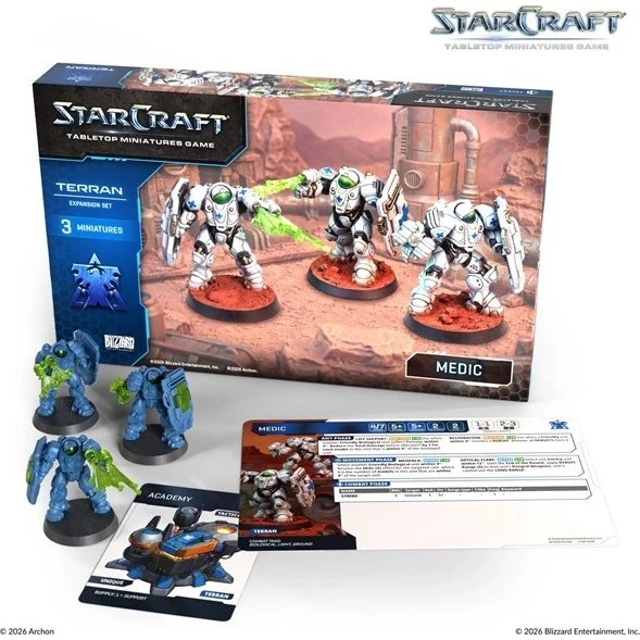 Medic - Terran - StarCraft Tabletop Miniatures Game