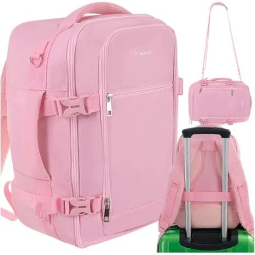 Trizand Rejserygsæk til Håndbagage - 40x25x20cm - Pink