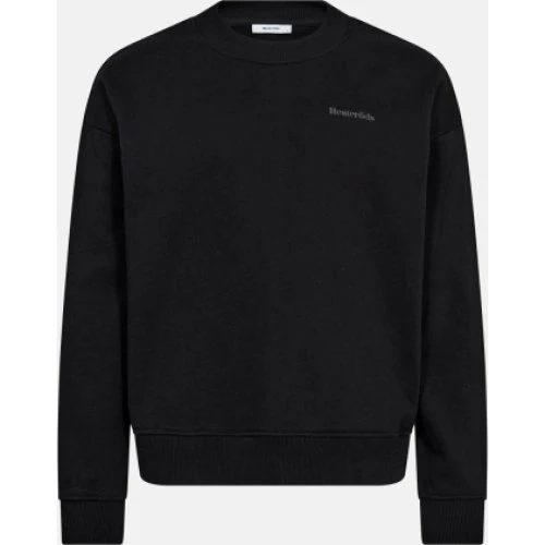 Resteröds Drake Sweatshirt i sort bomuld