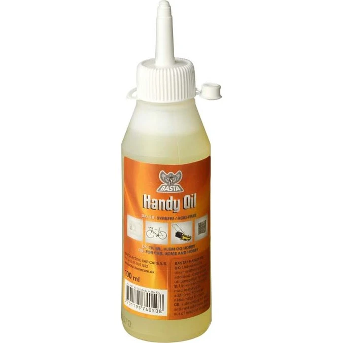 Basta Handy Oil 100 ml - Syrefri universalolie med rustbeskyttelse