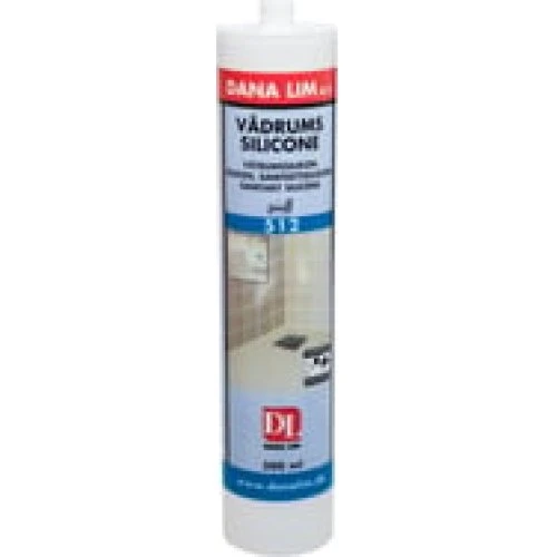 Dana Lim 512 Vådrumssilicone, Lys Beige, 300ml
