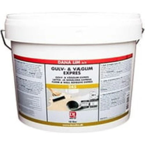 Dana Lim 245 Ekspres Gulv- og væglim, lys, 10 liter