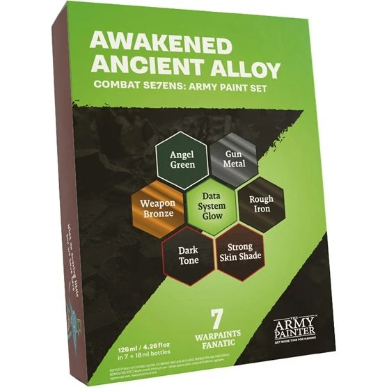 Army Painter Warpaints Fanatic Combat Se7ens Awakened Ancient Alloy