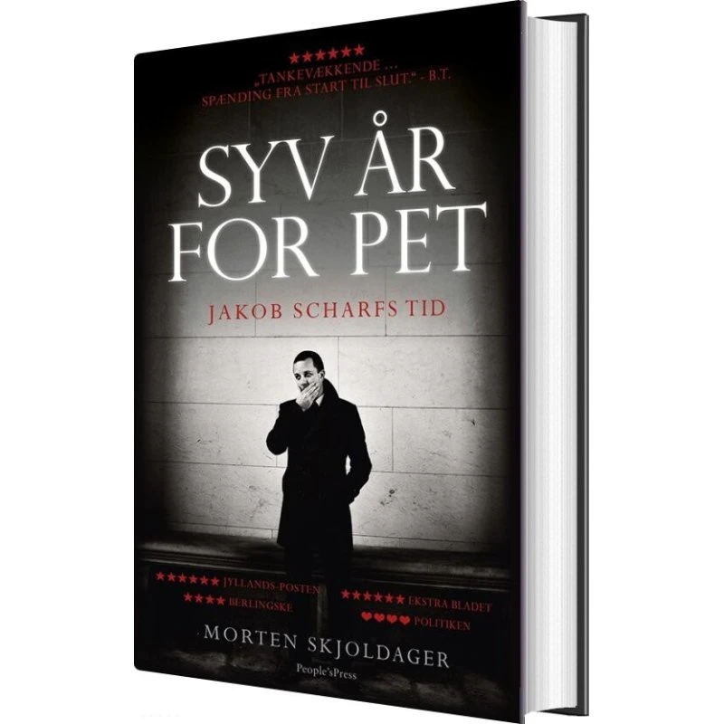 Syv år for PET – Jakob Scharf & M. Skjoldager (hardback)