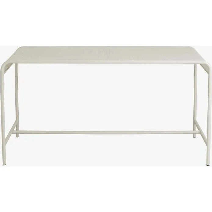 Nordal BRENTA Havebord i råhvid - 152 cm