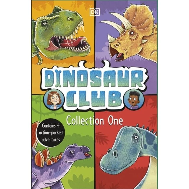 Dinosaur Club Collection One - 4-bog sæt