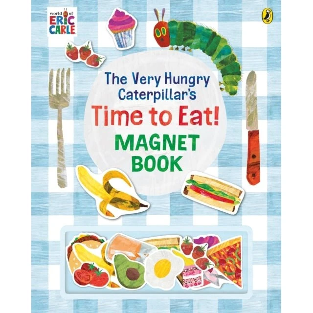 Eric Carle: The Very Hungry Caterpillar Time to Eat! Magnetbog