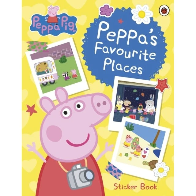 Peppa Pig: Peppa's Favourite Places - Sticker Scenes Bog