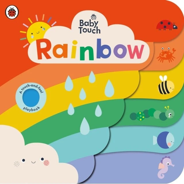 Ladybird Baby Touch: Rainbow - Farverig billedbog til baby