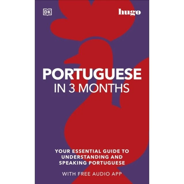 DK Hugo Portuguese in 3 Months med gratis lyd-app