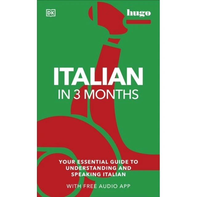 Hugo: Italian in 3 Months med gratis lyd-app