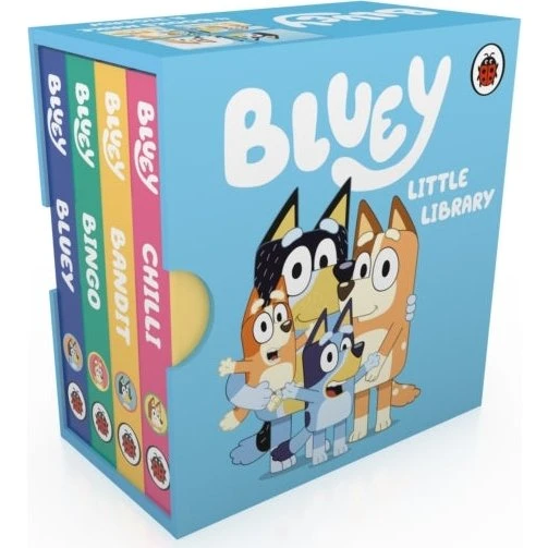Bluey Little Library - Børnebogssæt
