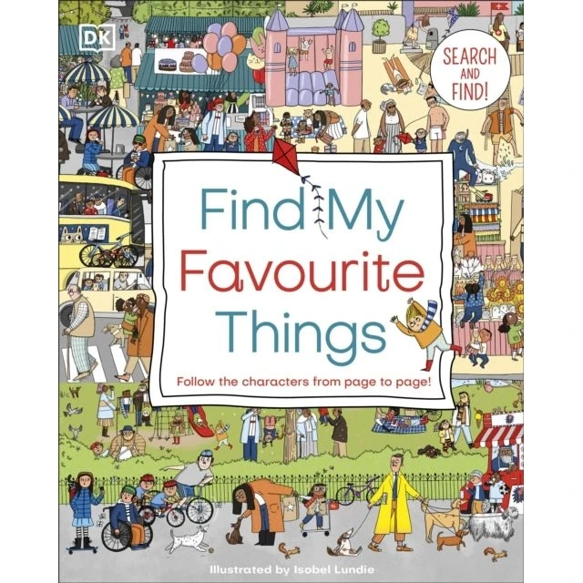 Find My Favourite Things - Børnebog (Board book)