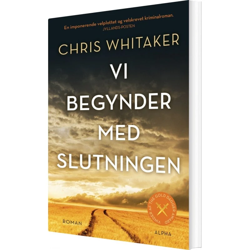 Vi begynder med slutningen – Chris Whitaker (paperback)