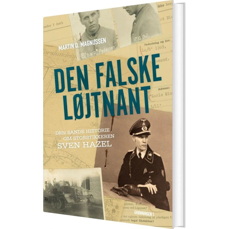 Den Falske Løjtnant – Martin Q. Magnussen (hardcover)