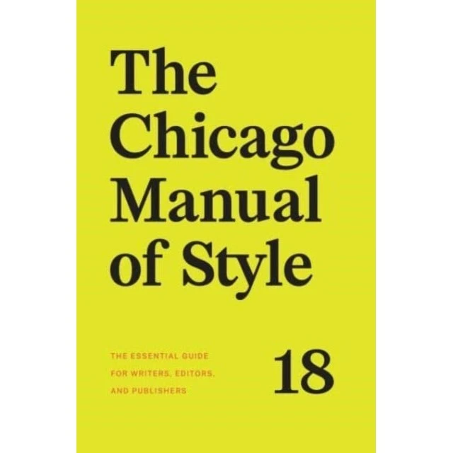 The Chicago Manual of Style, 18. udgave