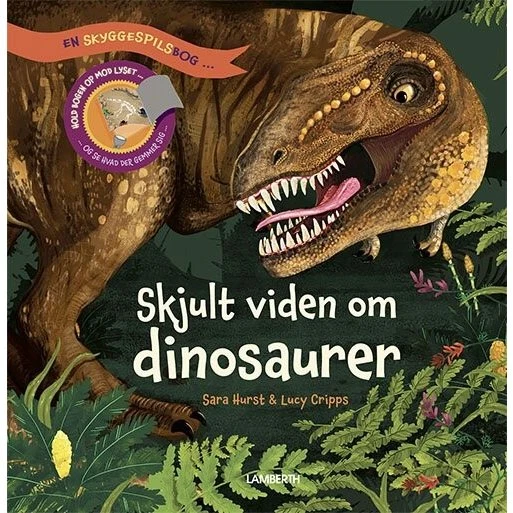Skjult viden om dinosaurer – Skyggespilsbog (Hardcover)