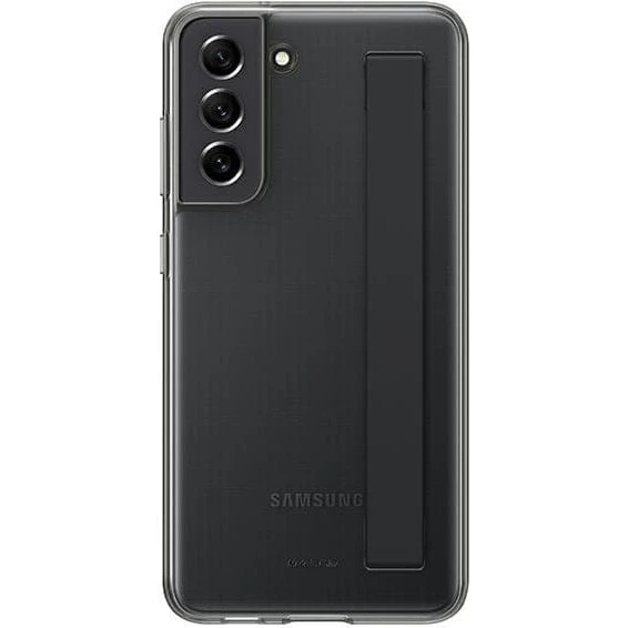 Samsung EF-XG990CBEGWW Cover til Galaxy S21 FE 5G - Sort med rem