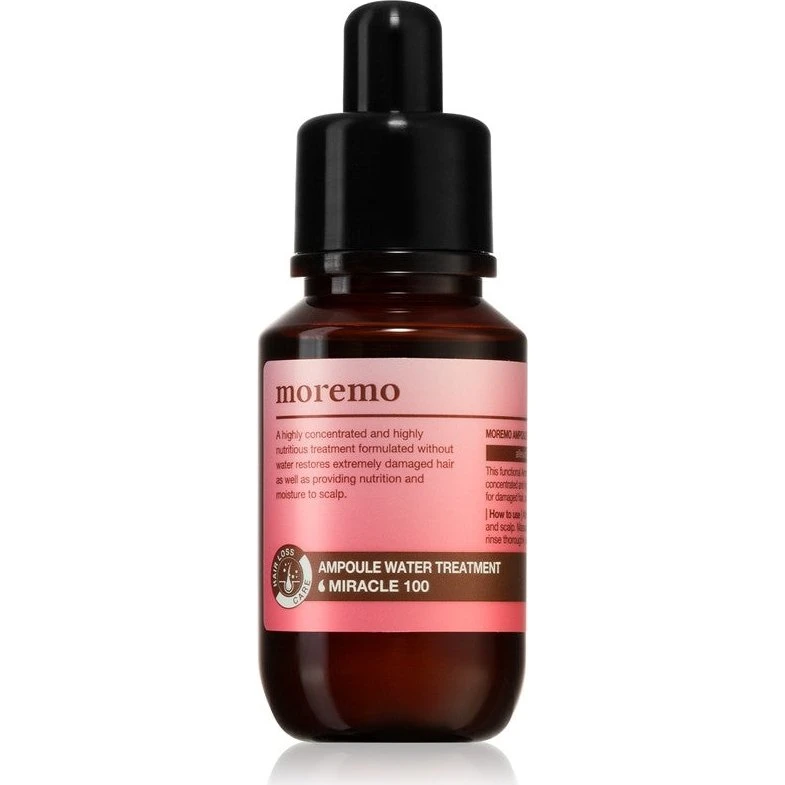 Moremo Water Miracle 100 Intensiv Hår- og Hovedbundsbehandling 30 ml