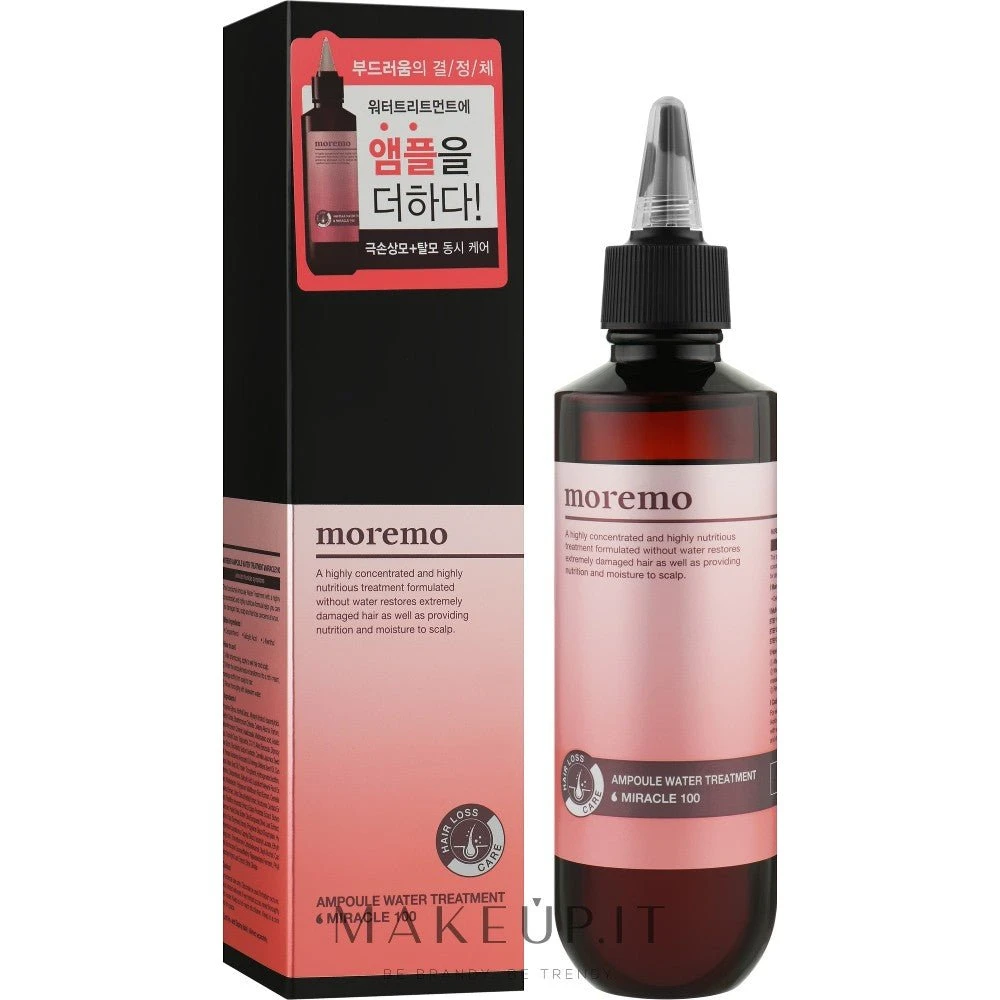 Moremo Water Miracle 100 Intensiv Hår- og hovedbundsbehandling 200 ml