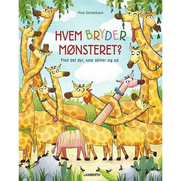 Hvem bryder mønsteret? – Børnebog (Hardcover)