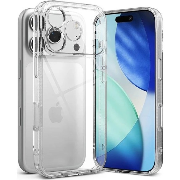 Ringke Fusion Case til iPhone 17 Pro Max - Transparent