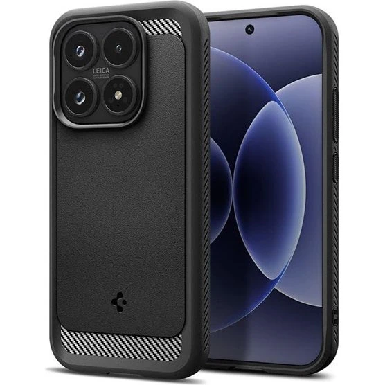 Spigen Rugged Armor Cover til Xiaomi 17 - Matte Black