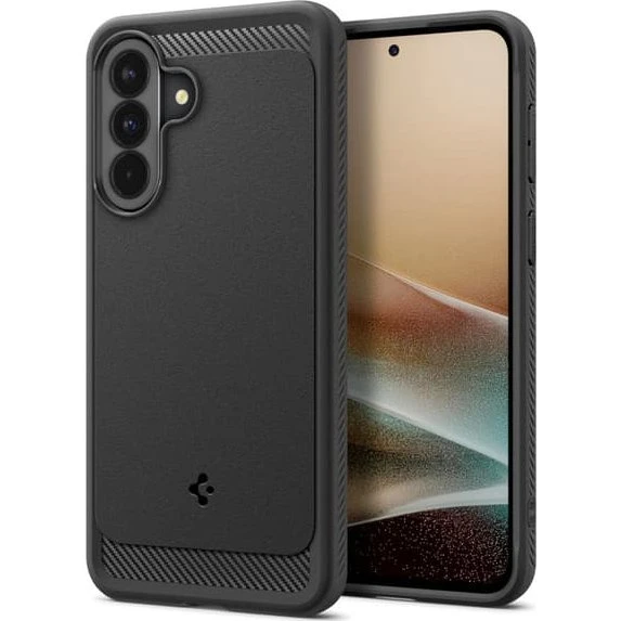 Spigen Rugged Armor Cover til Samsung Galaxy A37 5G - Sort