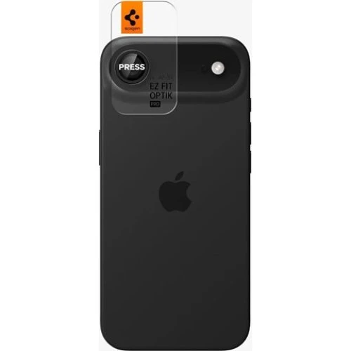 Spigen Optik Pro EZ Fit Kameralinsebeskytter til iPhone Air, 2 stk