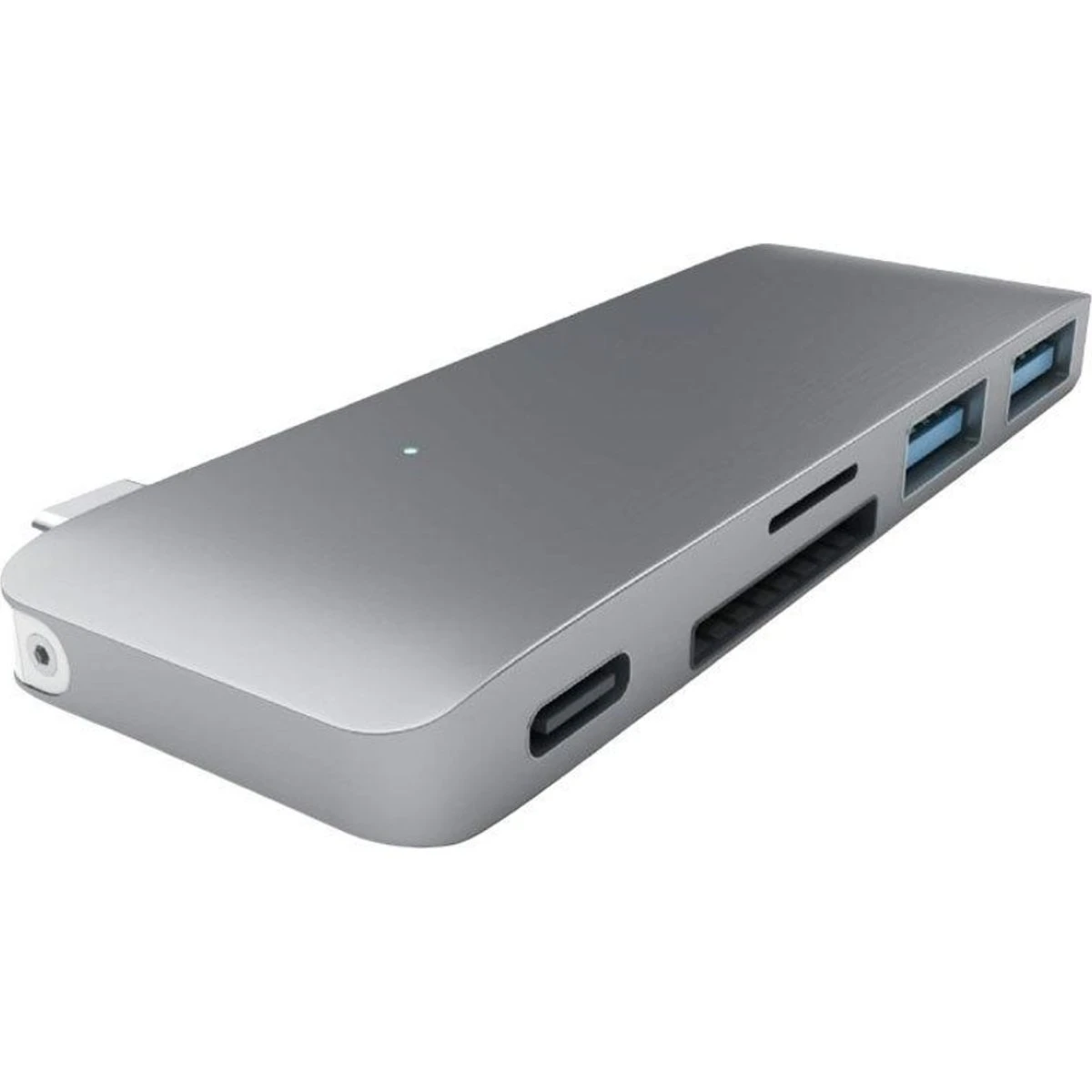 Satechi 3-i-1 USB-C Pass Through Hub - Space Grey