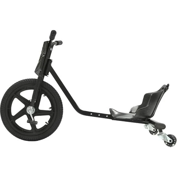 Drift Trike 3-hjulet gokart med justerbare funktioner, sort
