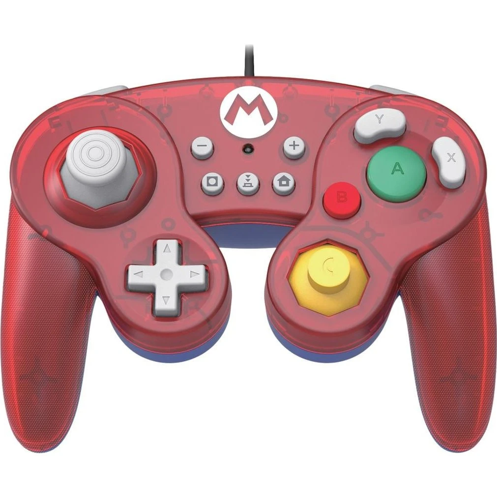 HORI Battle Pad Mario til Nintendo Switch - Rød Wired Controller