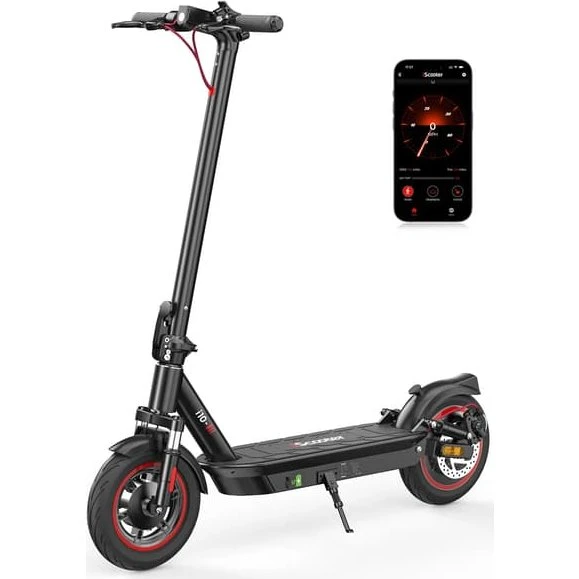 iScooter i10 City E-Scooter - 650W motor & 15Ah batteri