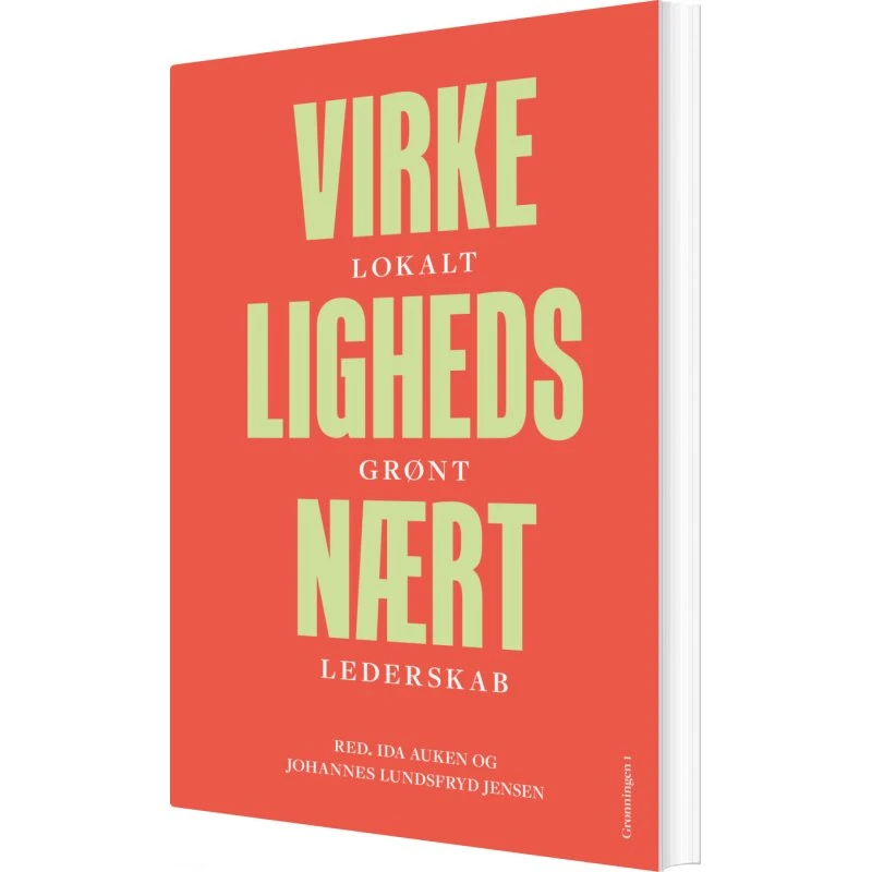 Virkelighedsnært – Lokalt grønt lederskab (Ida Auken)