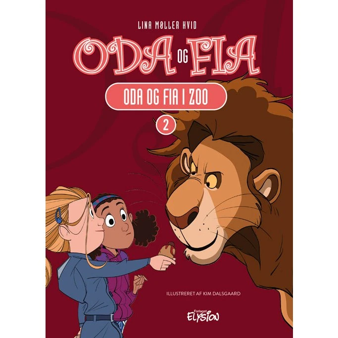 Oda og Fia i zoo – børnebog (Lina Møller Hvid)